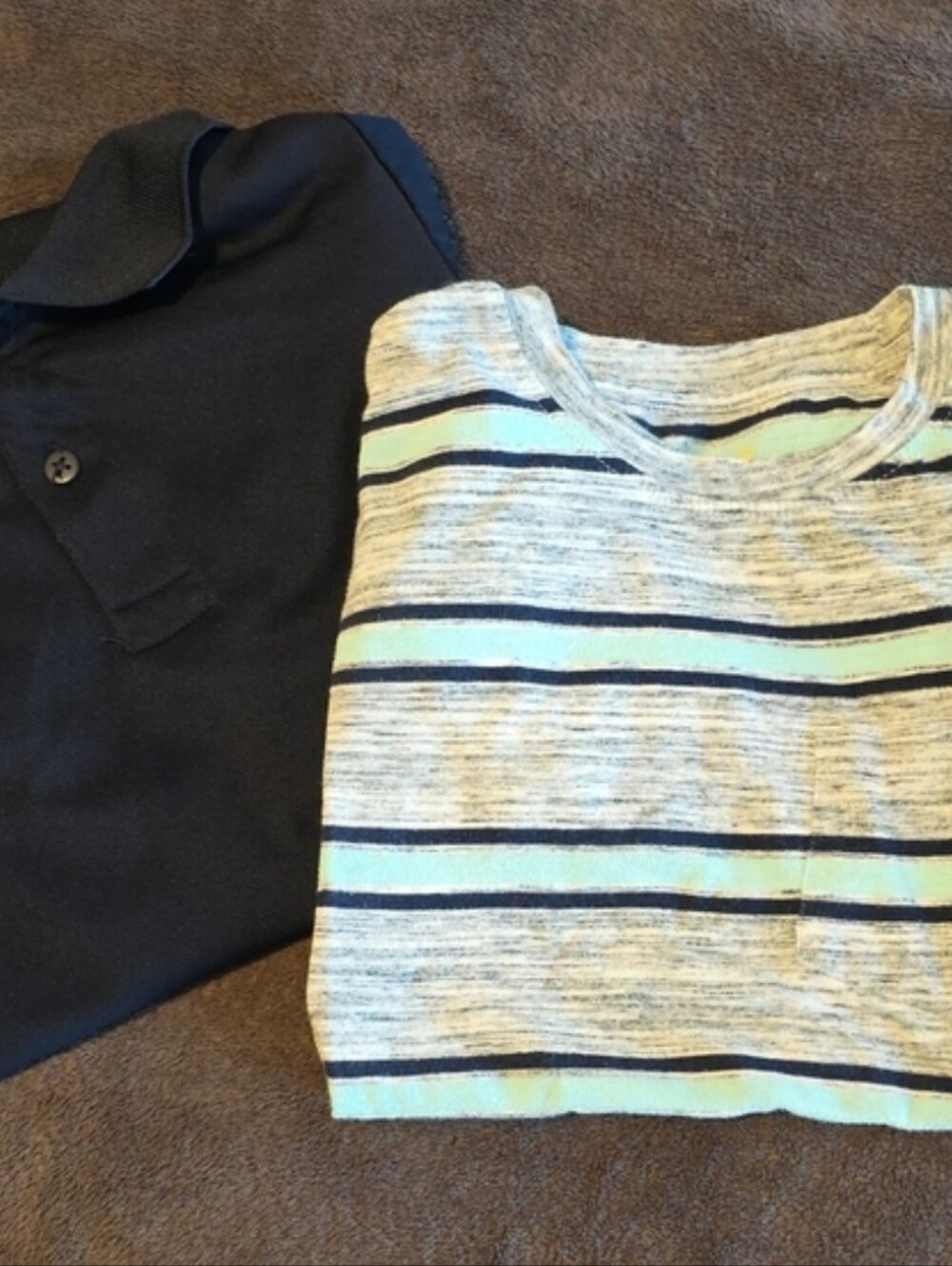 Boys Size 8 Shirt Bundle - Nautica School Uniform Polo & Jumping Beans Tee